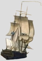 La Fregate nommée La Danae - 17 mars 1759
